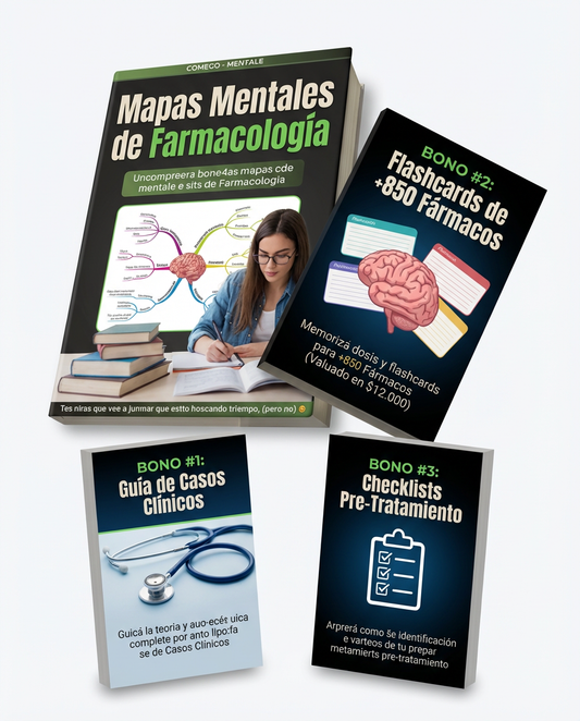 300 Mapas Mentales de Farmacología